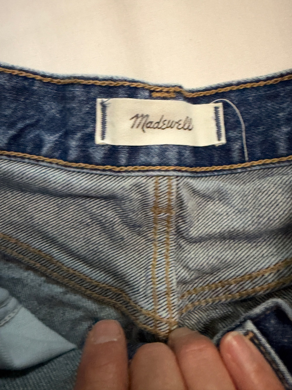Madewell Low Slung Baggy Jeans Robertson Wash size 23 EUC - Picture 10 of 13
